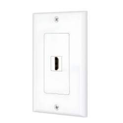 Socket Plug HDMI Wall Plate Insert Jack Outlet Panel 1 Port T_J